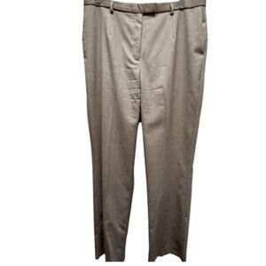 Pendleton Tan Wide‎ Leg Virgin Wool Dress Pants, Trousers Size 10